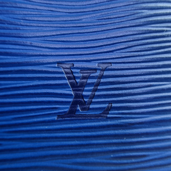 Louis Vuitton Pochette Accessories Epi Blue Ghw