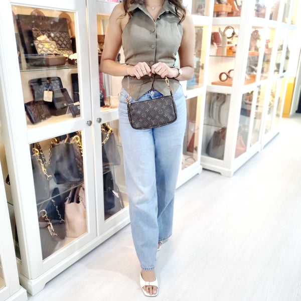 Louis Vuitton Pochette Accessories Monogram Ghw