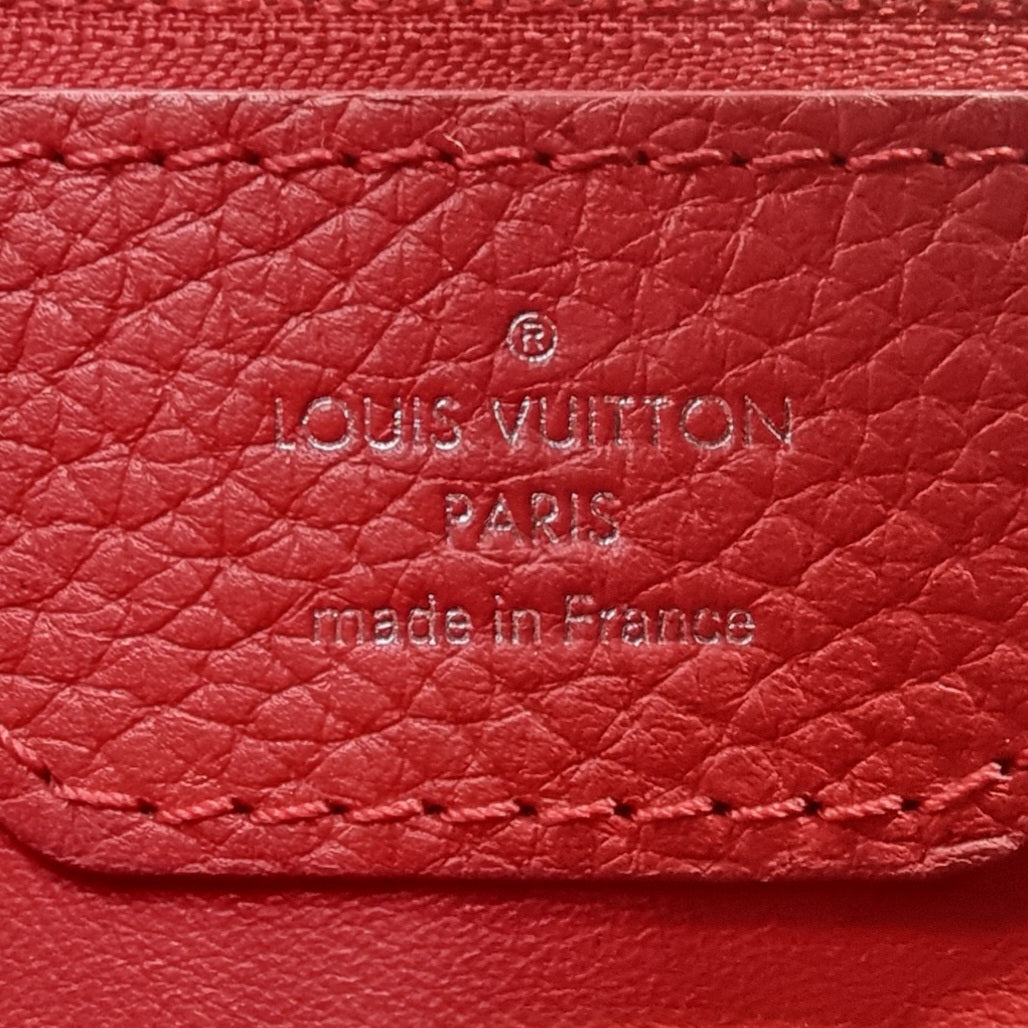 Louis Vuitton Capucines GM Taurillon Leather Shw (Black)