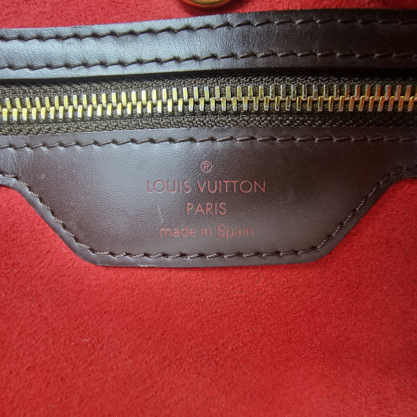 Louis Vuitton Hampstead MM Damier Ebene Ghw