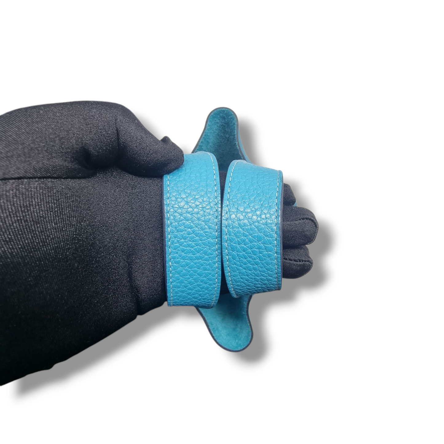 Hermes Picotin Lock 22 Clemence Palladium Plated Hw (Blue Paon)