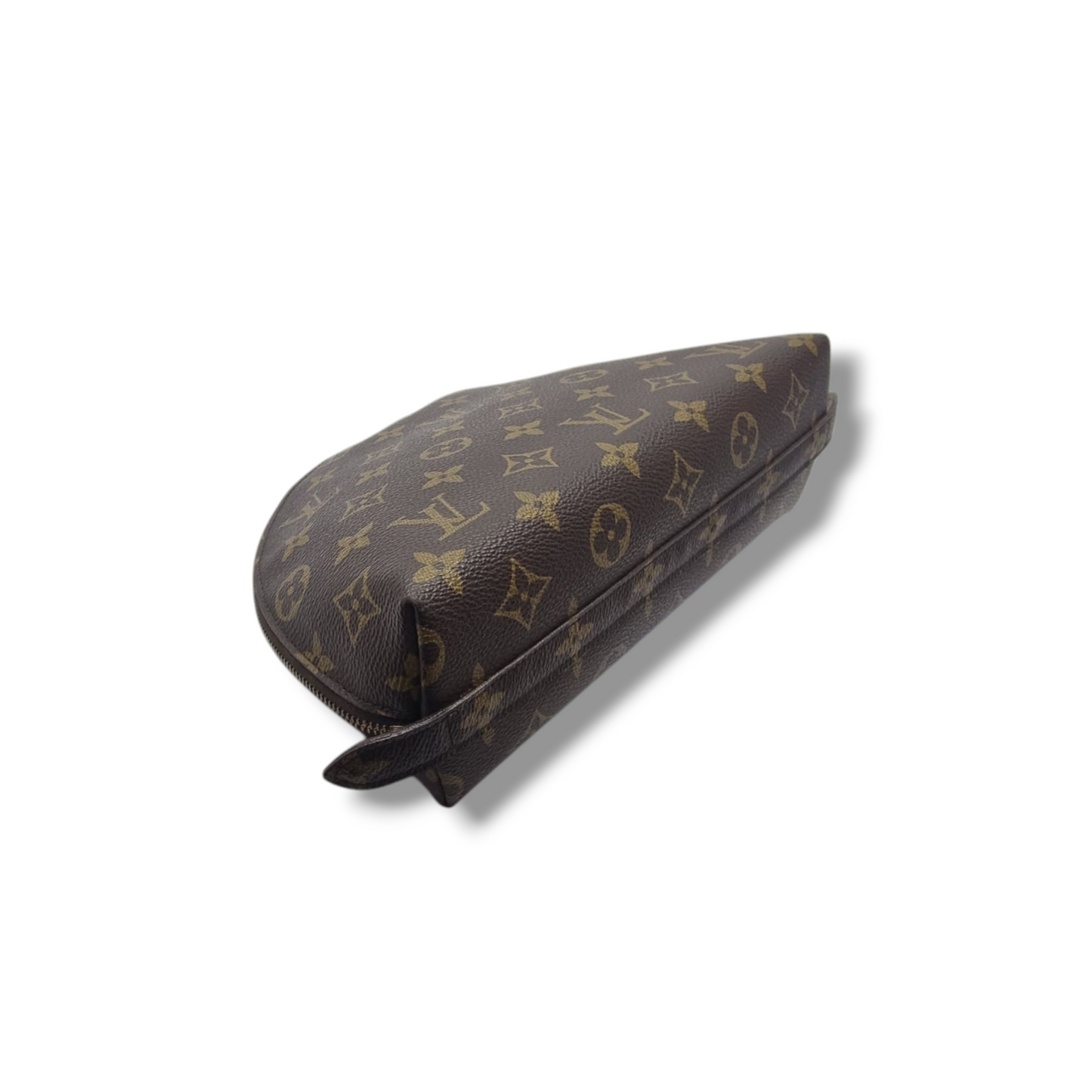 Louis Vuitton Trousse Vintage Demi Ronde Cosmetic Pouch Monogram Ghw