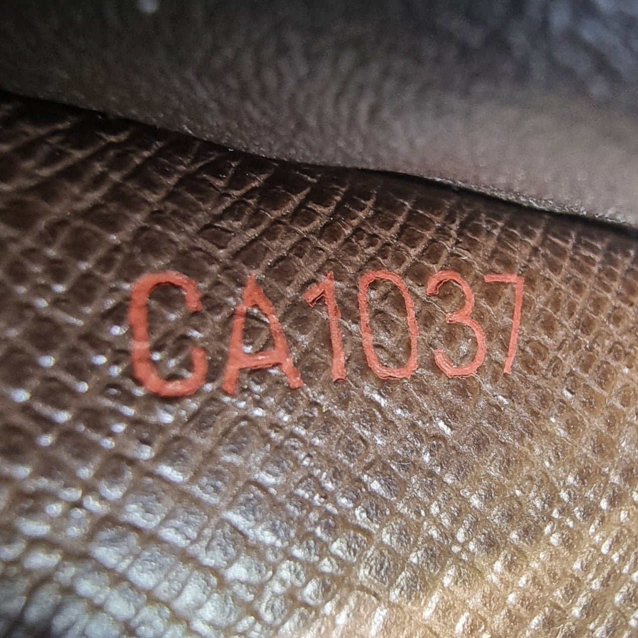 Louis Vuitton Vintage Sarah Wallet Damier Ebene Ghw