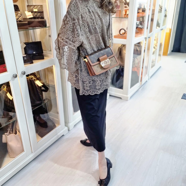 Louis Vuitton Dauphine Mini Monogram Reverse Ghw
