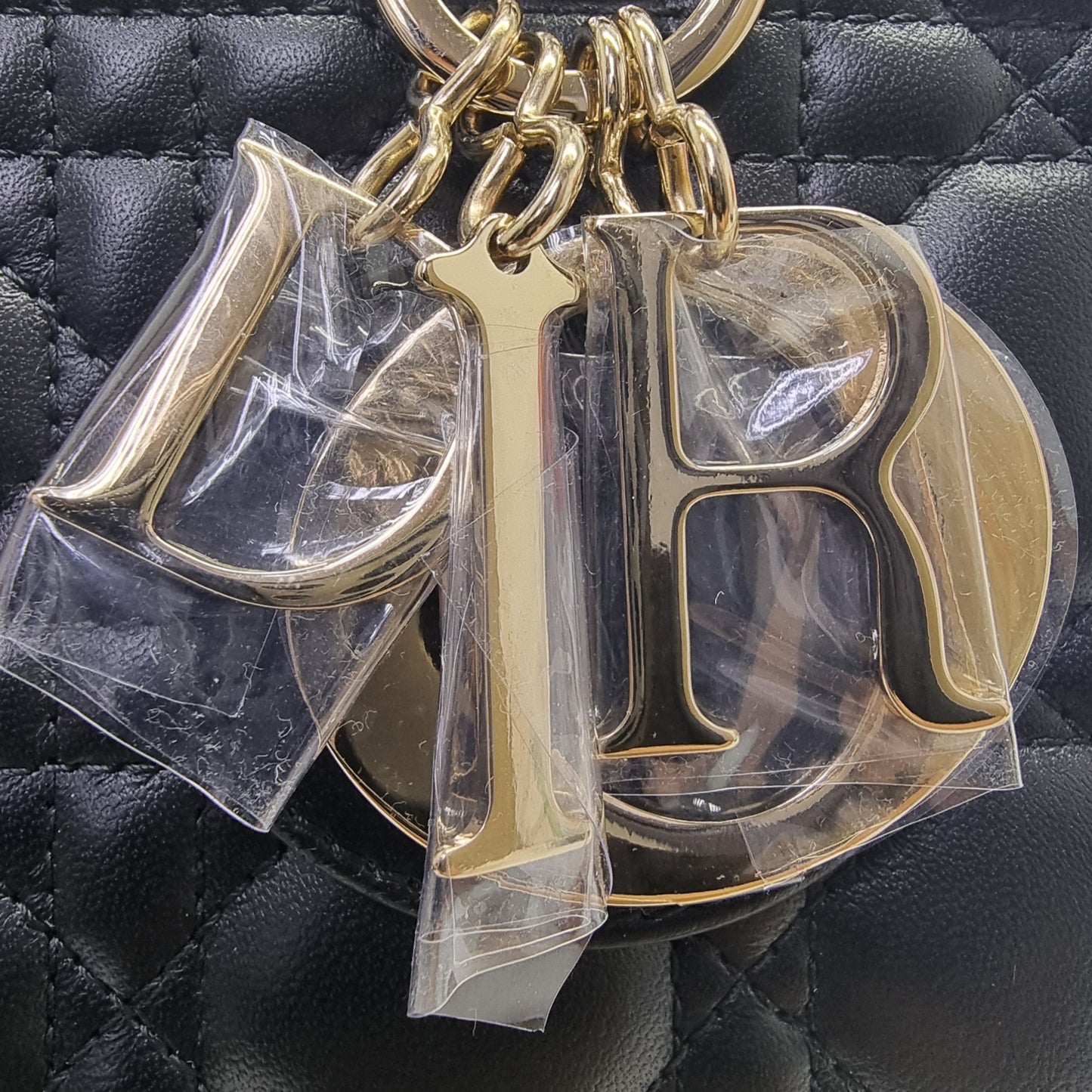 Christian Dior Lady Dior MYABCDior Small Tote Bag Ghw (Black)