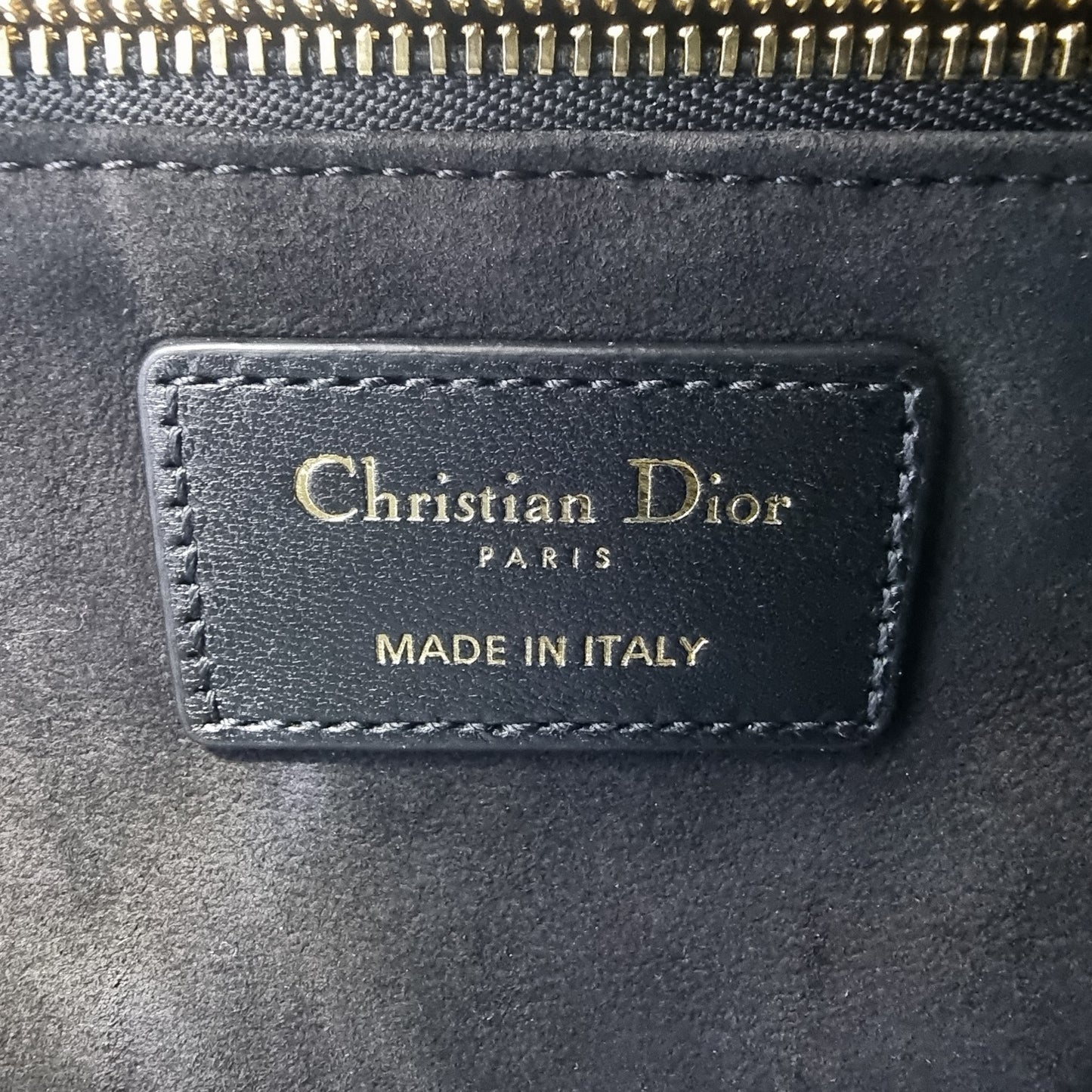 Christian Dior Lady Dior MYABCDior Small Tote Bag Ghw (Black)