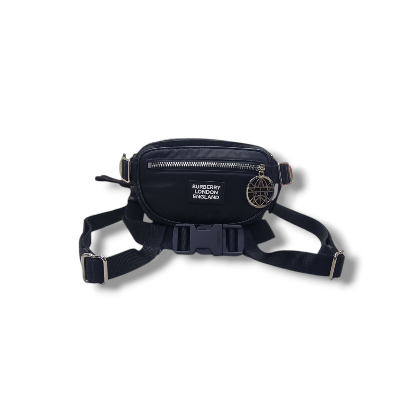 Burberry Nylon Cannon Belt Bag Shw (Black)