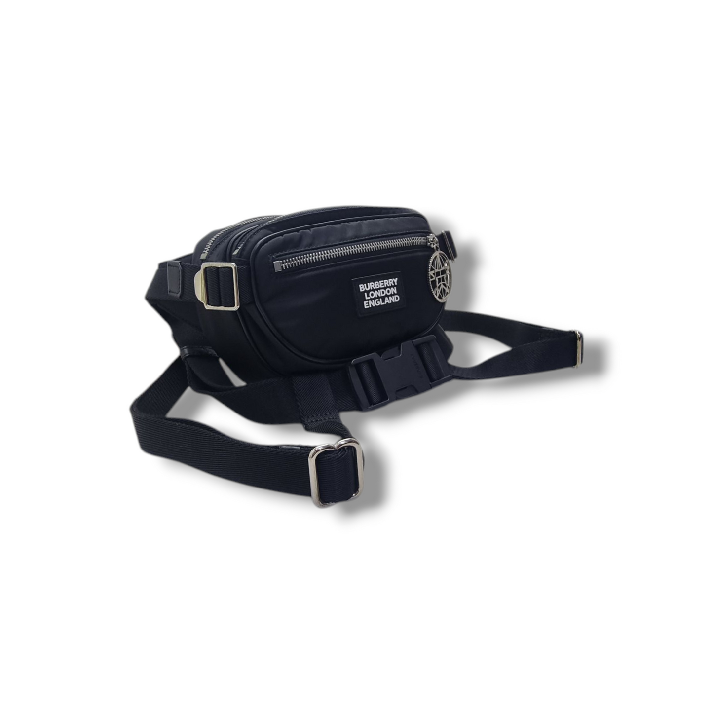 Burberry Nylon Cannon Belt Bag Shw (Black)