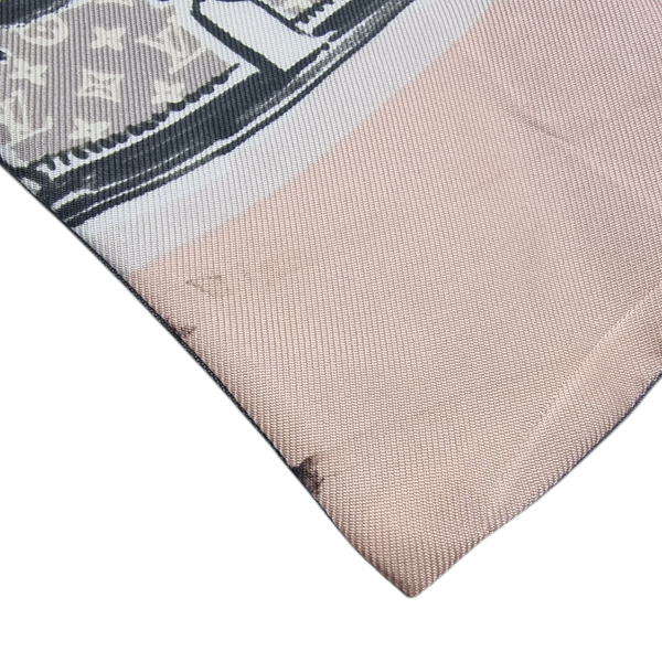 Louis Vuitton Trunks Bandeau 100% Silk Twill (Rose Poudre)