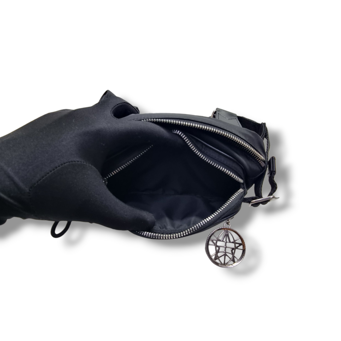 Burberry Nylon Cannon Belt Bag Shw (Black)