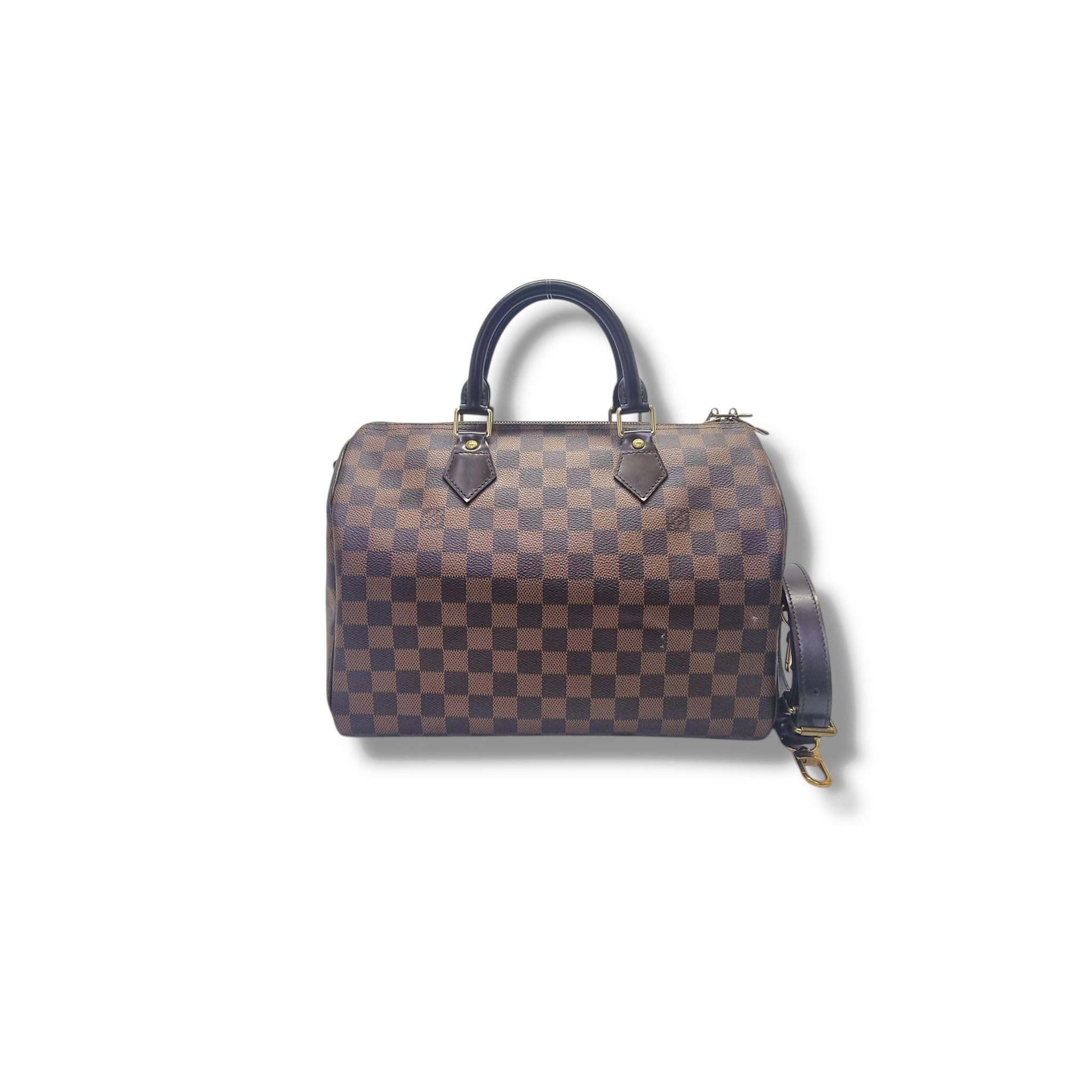 Louis Vuitton Speedy 30B Damier Ebene Ghw