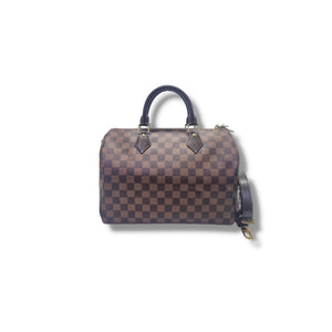 Louis Vuitton Speedy 30B Damier Ebene Ghw