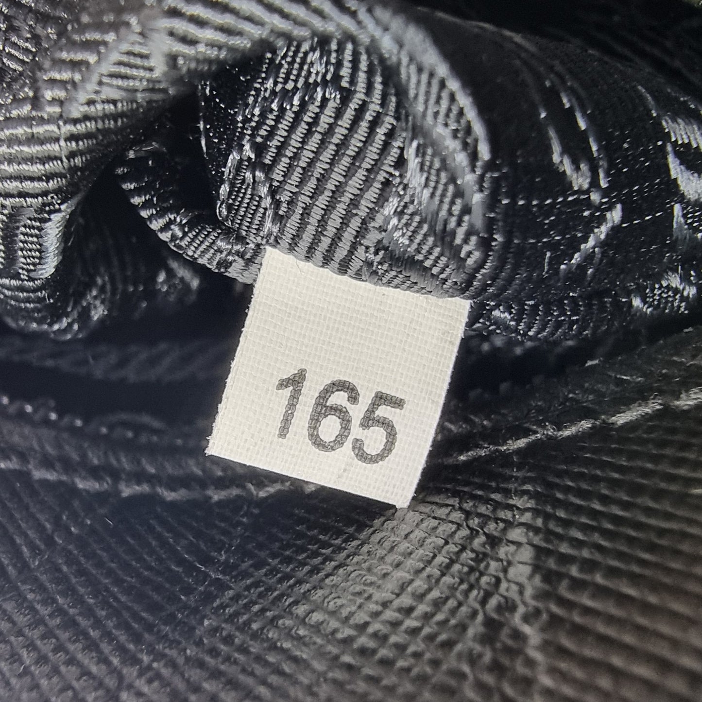 Prada BP0584 Nylon Quilted Crossbody Shw (Black)