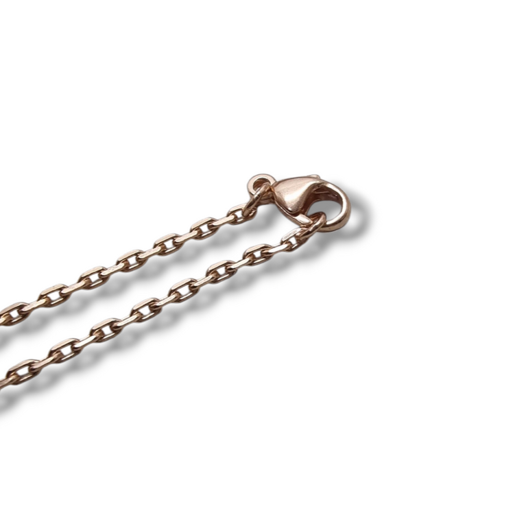 Hermes Necklace Pendant Mini Pop H Gold Plated (Black)