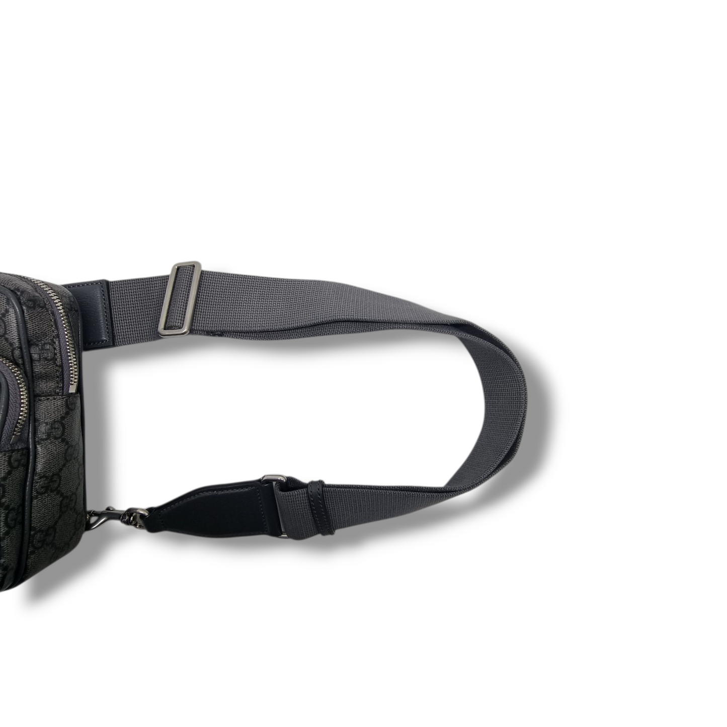 Gucci GG Ophidia Supreme Canvas Crossbody Shw (Grey)