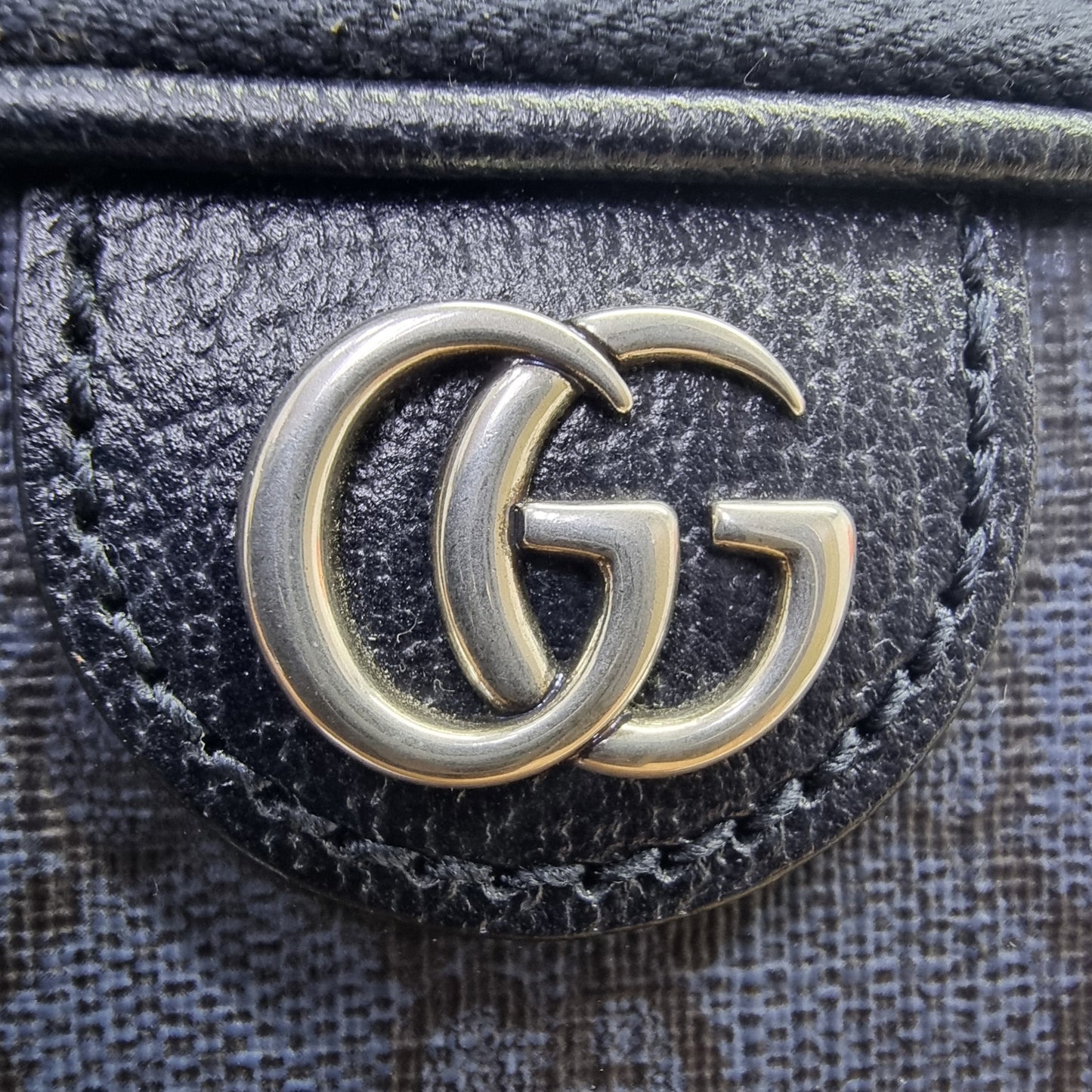 Gucci GG Ophidia Supreme Canvas Crossbody Shw (Blue)