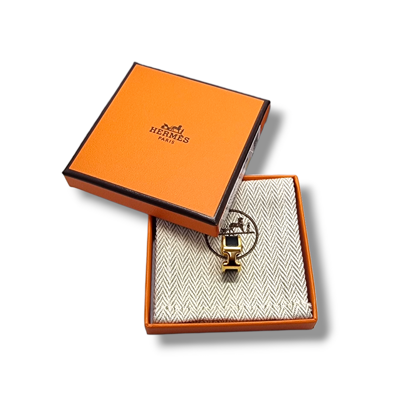 Hermes Olympe Ear Cuff Ghw (Black)