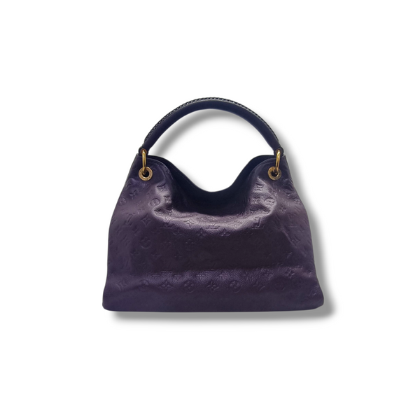 Louis Vuitton Artsy MM Monogram Empreinte Ghw (Aube Purple)