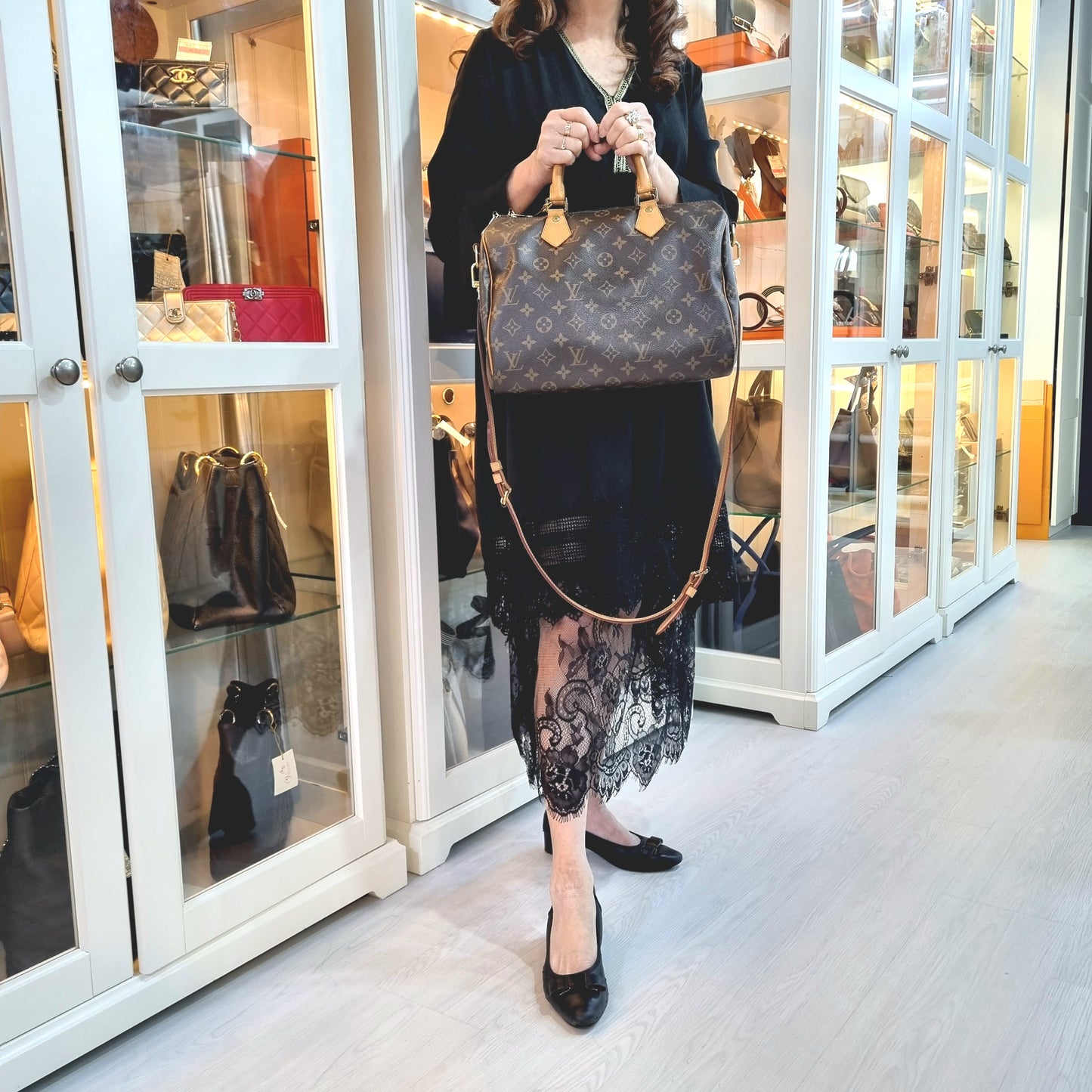 Louis Vuitton Speedy 30B Monogram Ghw