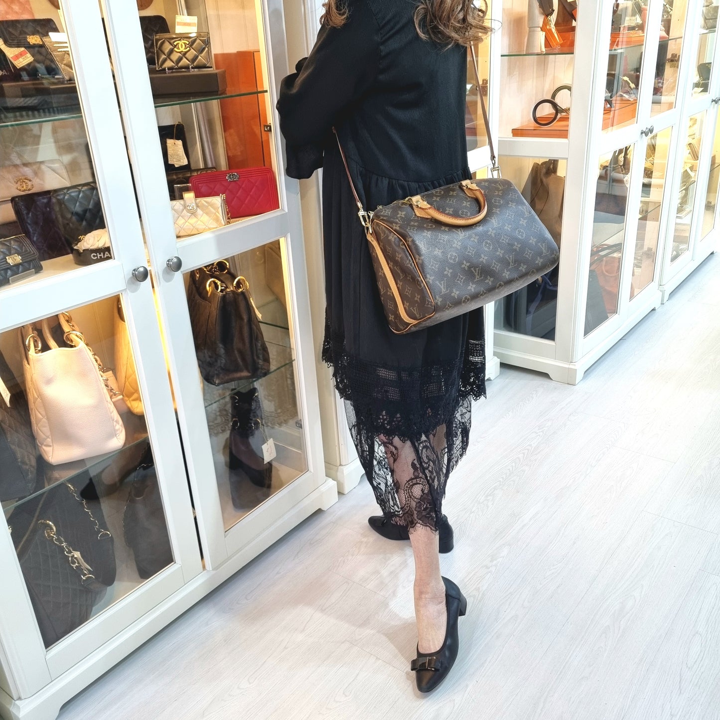 Louis Vuitton Speedy 30B Monogram Ghw