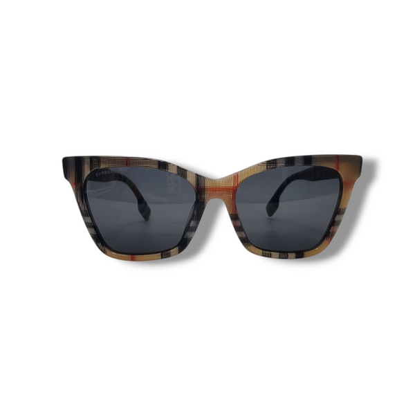 Burberry Elsa Acetate Sunglasses (Brown Vintage Check)