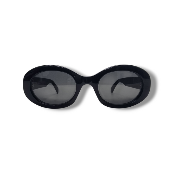 Celine Triomphe Acetate Sunglasses (Black)