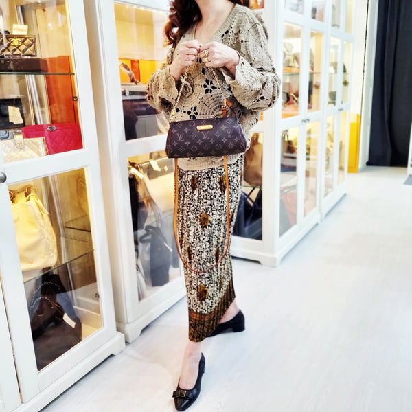 Louis Vuitton Eva Clutch Monogram Ghw