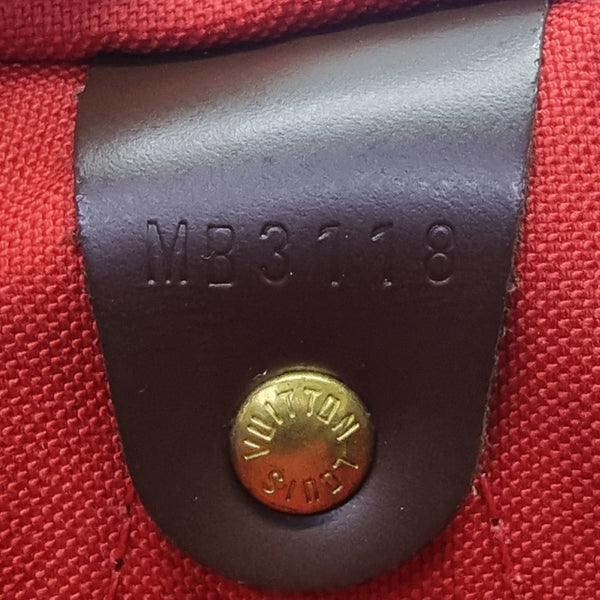Louis Vuitton Speedy 25B Damier Ebene Ghw