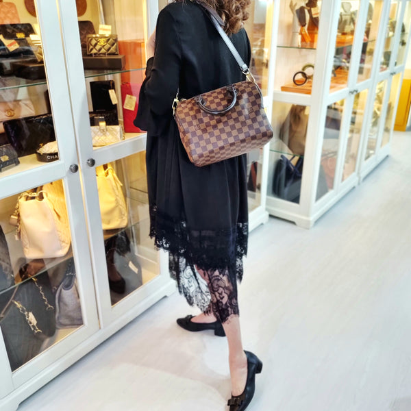 Louis Vuitton Speedy 25B Damier Ebene Ghw