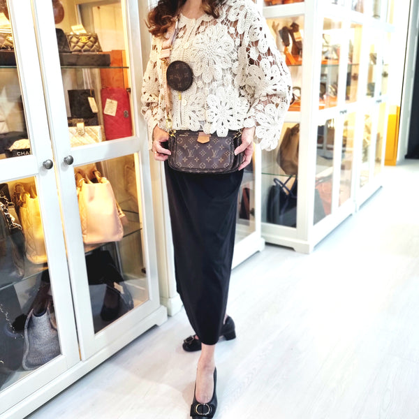 Louis Vuitton Multi Pochette Accessories Monogram Ghw