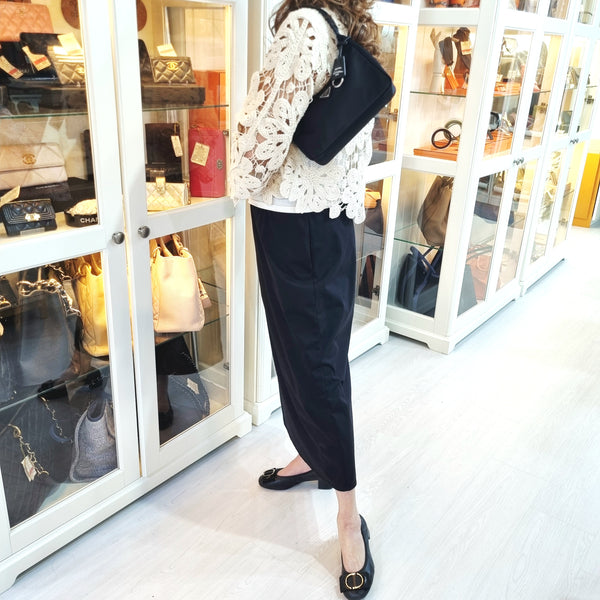 Prada Re-Nylon Re-Edition Hobo Shw (Black)