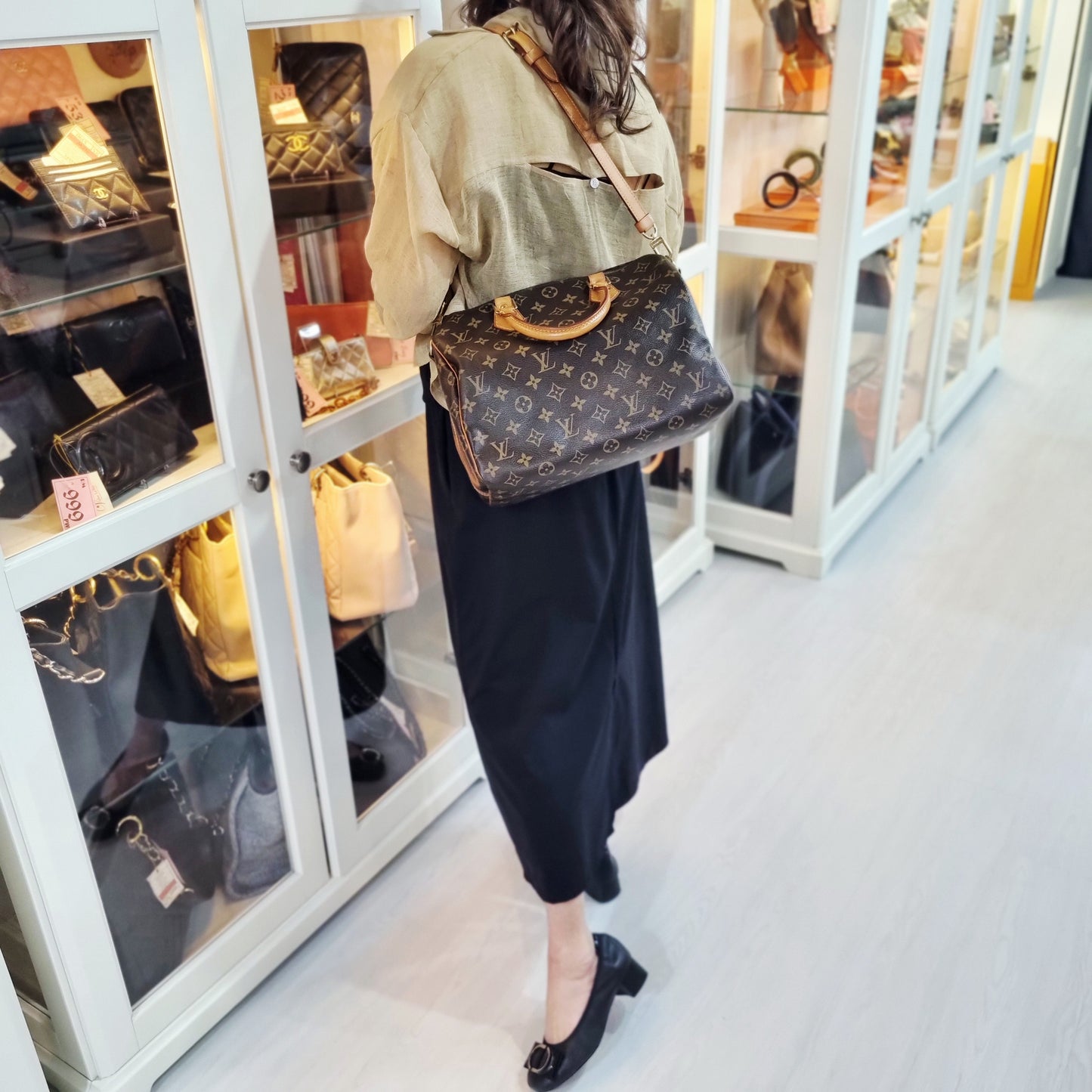 Louis Vuitton Speedy 30B Monogram Ghw