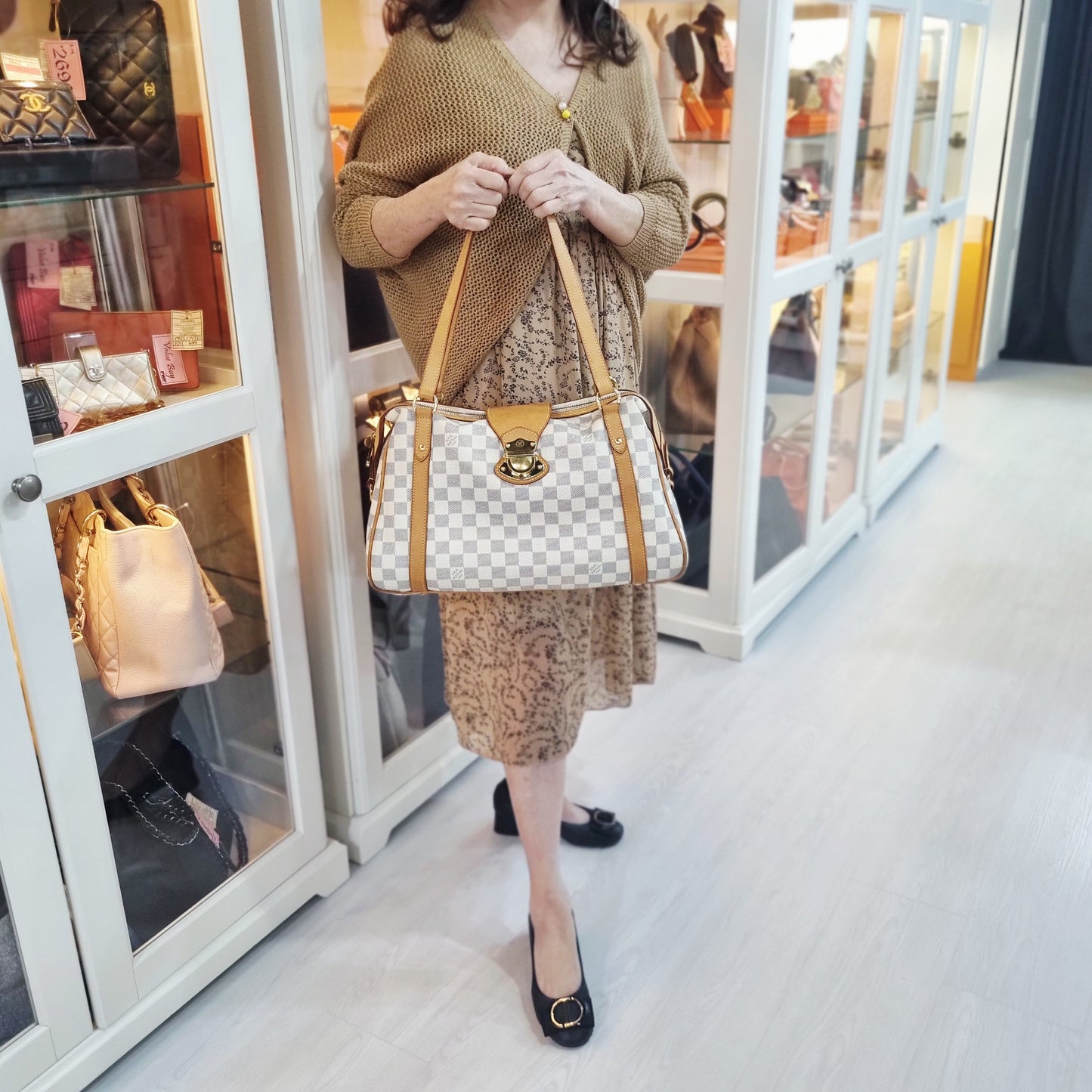 Louis Vuitton Stresa PM Damier Azur Ghw