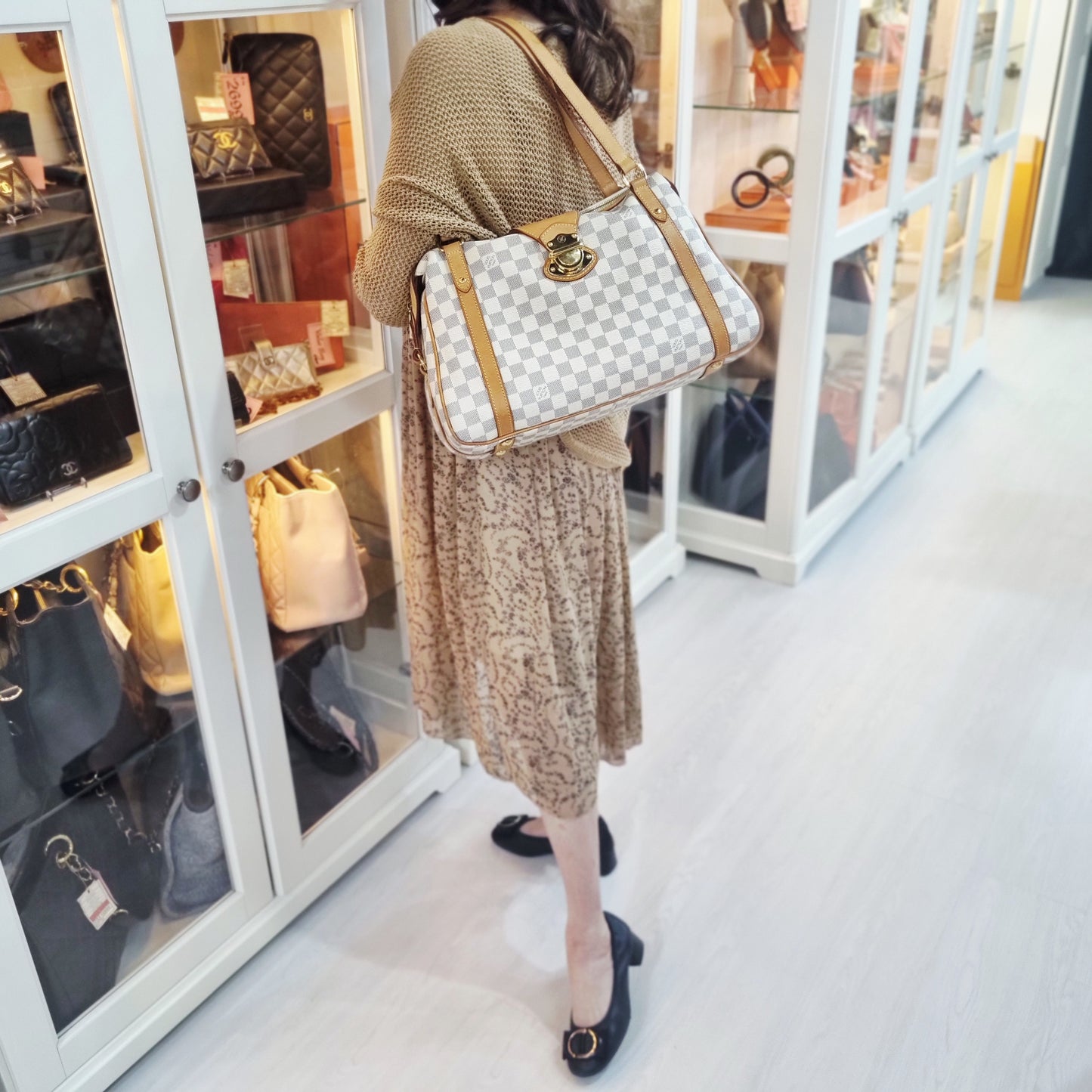 Louis Vuitton Stresa PM Damier Azur Ghw