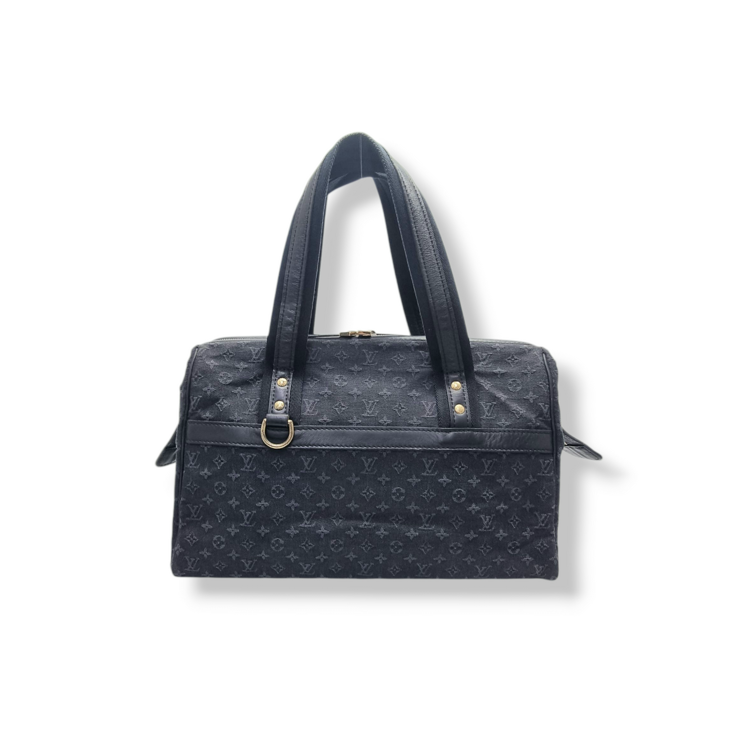 Louis Vuitton Josephine GM Monogram Mini Lin Ghw (Black)