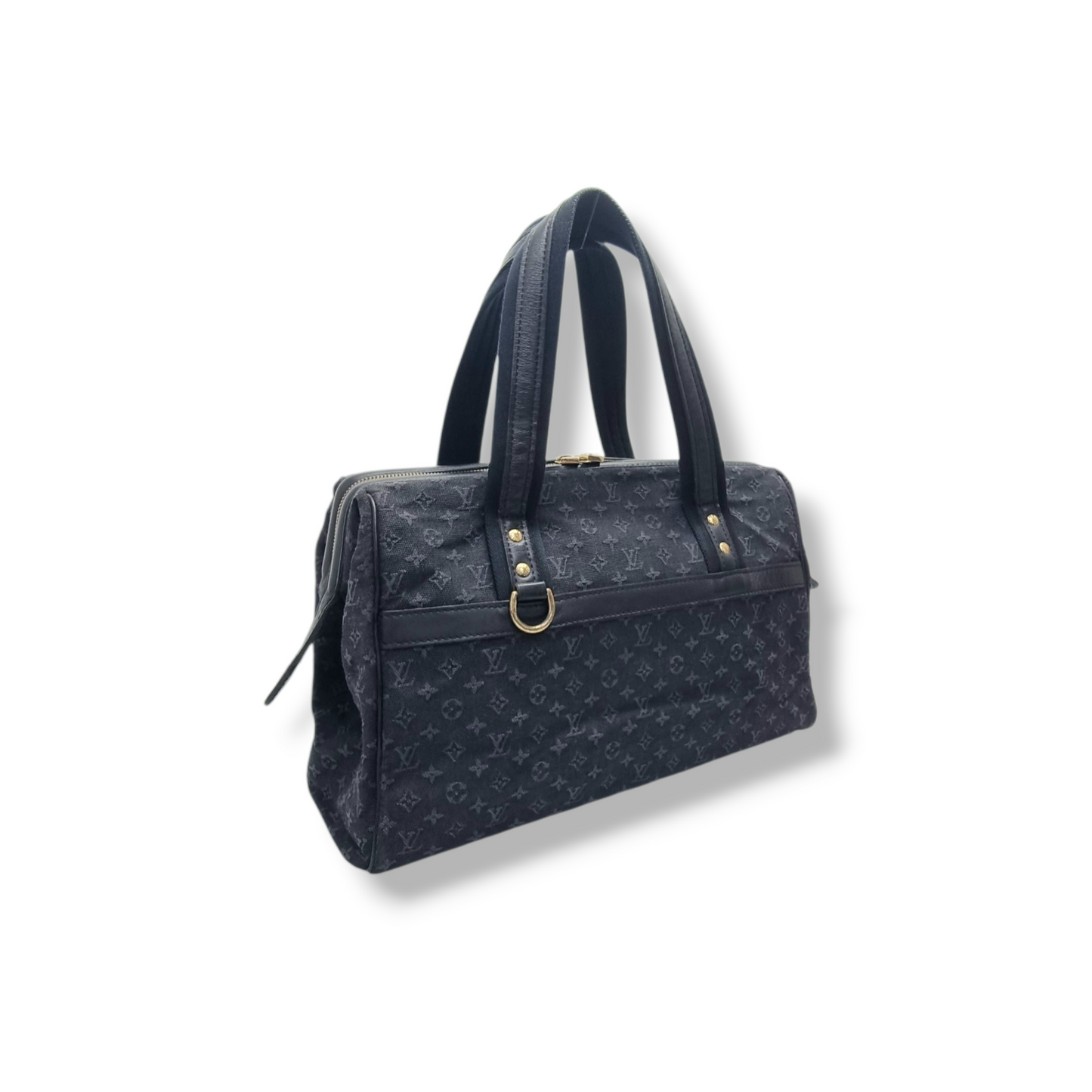 Louis Vuitton Josephine GM Monogram Mini Lin Ghw (Black)