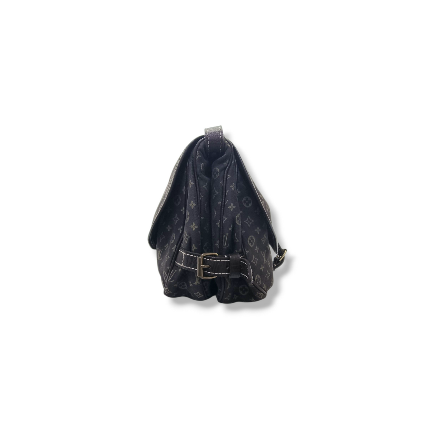 Louis Vuitton Saumur 30 Monogram Mini Lin Ghw (Black)