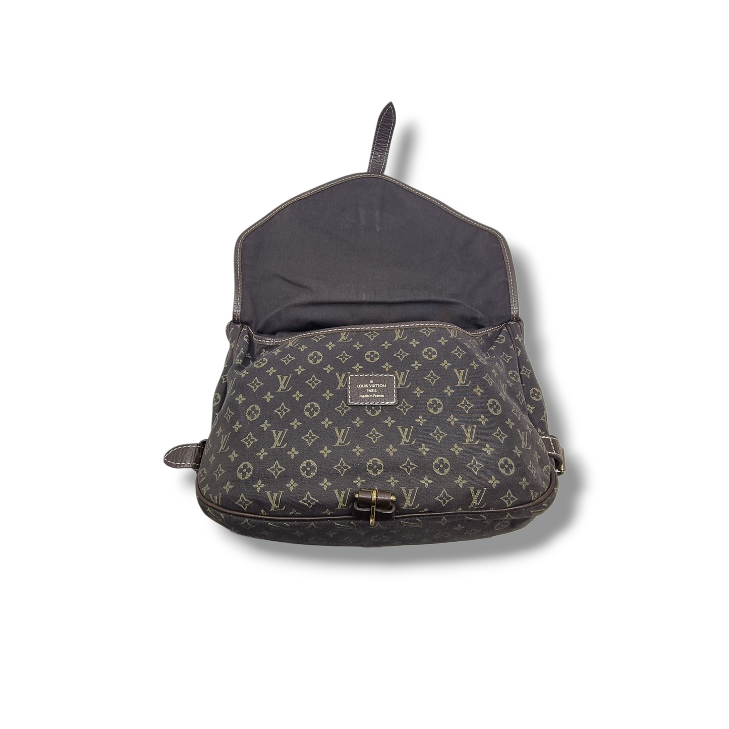 Louis Vuitton Saumur 30 Monogram Mini Lin Ghw (Black)