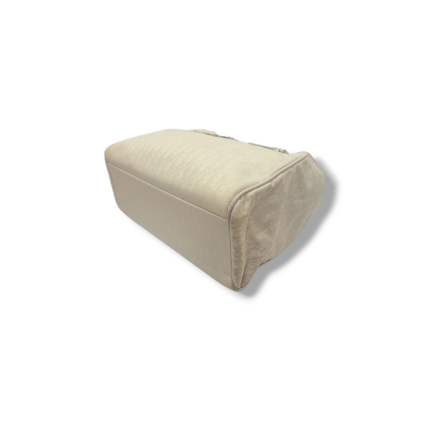 Christian Dior Diorissimo Trotter Nylon Shoulder Bag Shw (Cream)