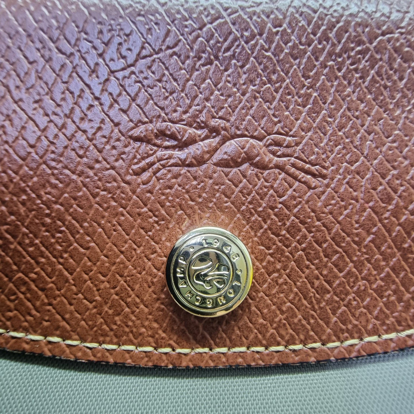 Longchamp Le Pliage Original S Recycled Polyamide Canvas Ghw (Grey)