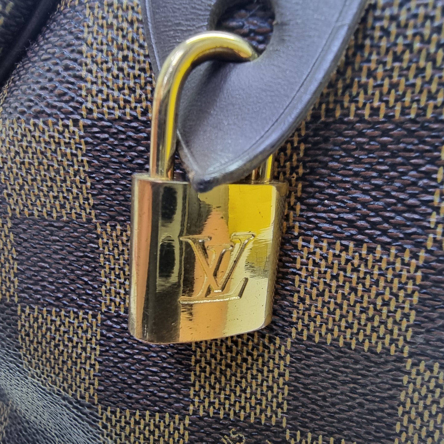 Louis Vuitton Speedy 25 Damier Ebene Ghw