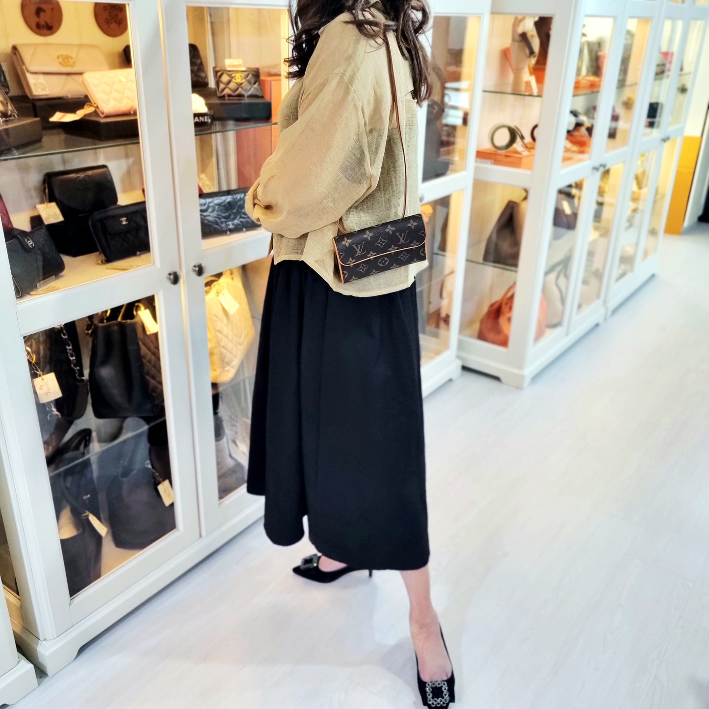 Louis Vuitton Pochette Florentine Belt Bag Monogram Ghw