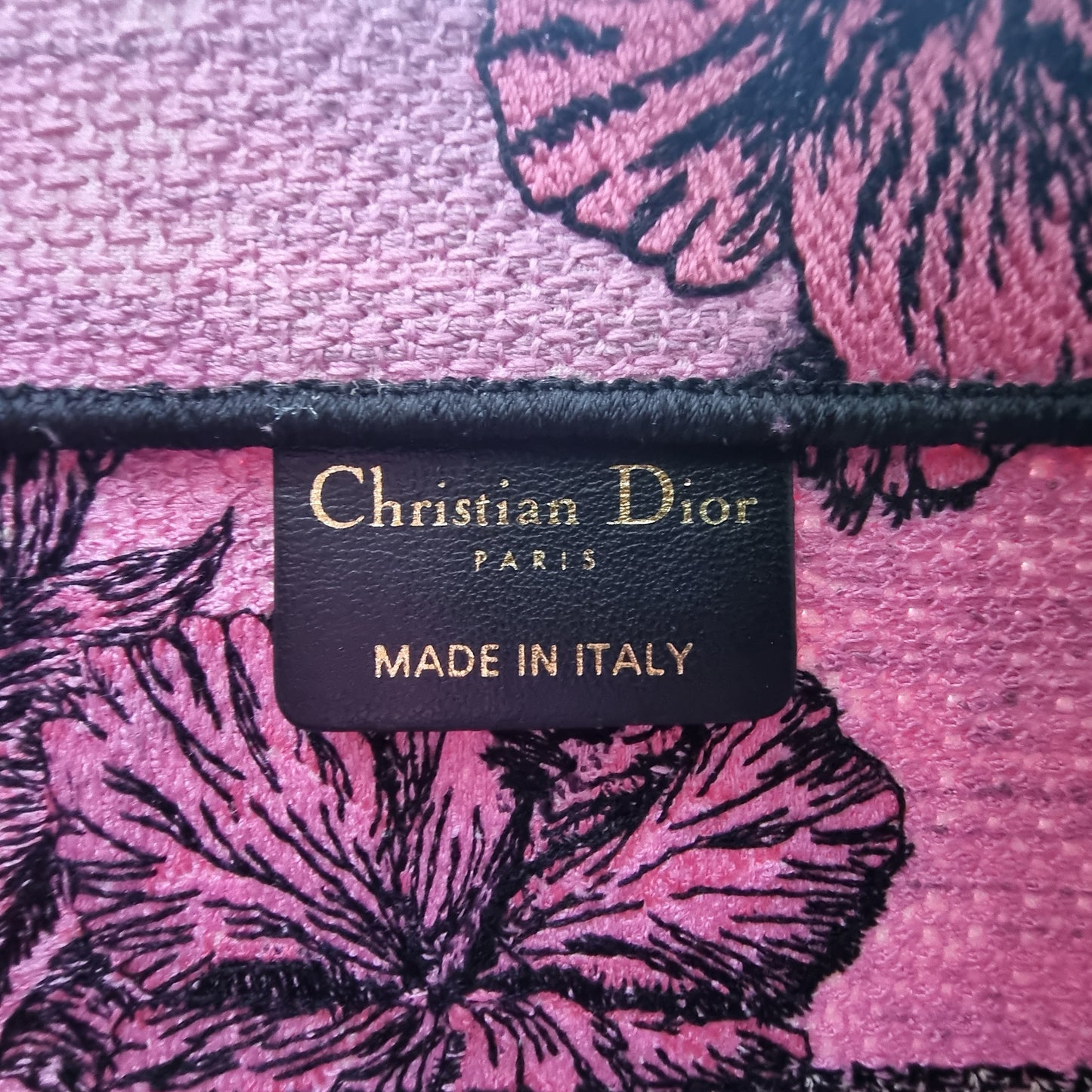 Christian Dior DIOR Book Medium Toile De Jouy Tote (Multicolor/Pink)