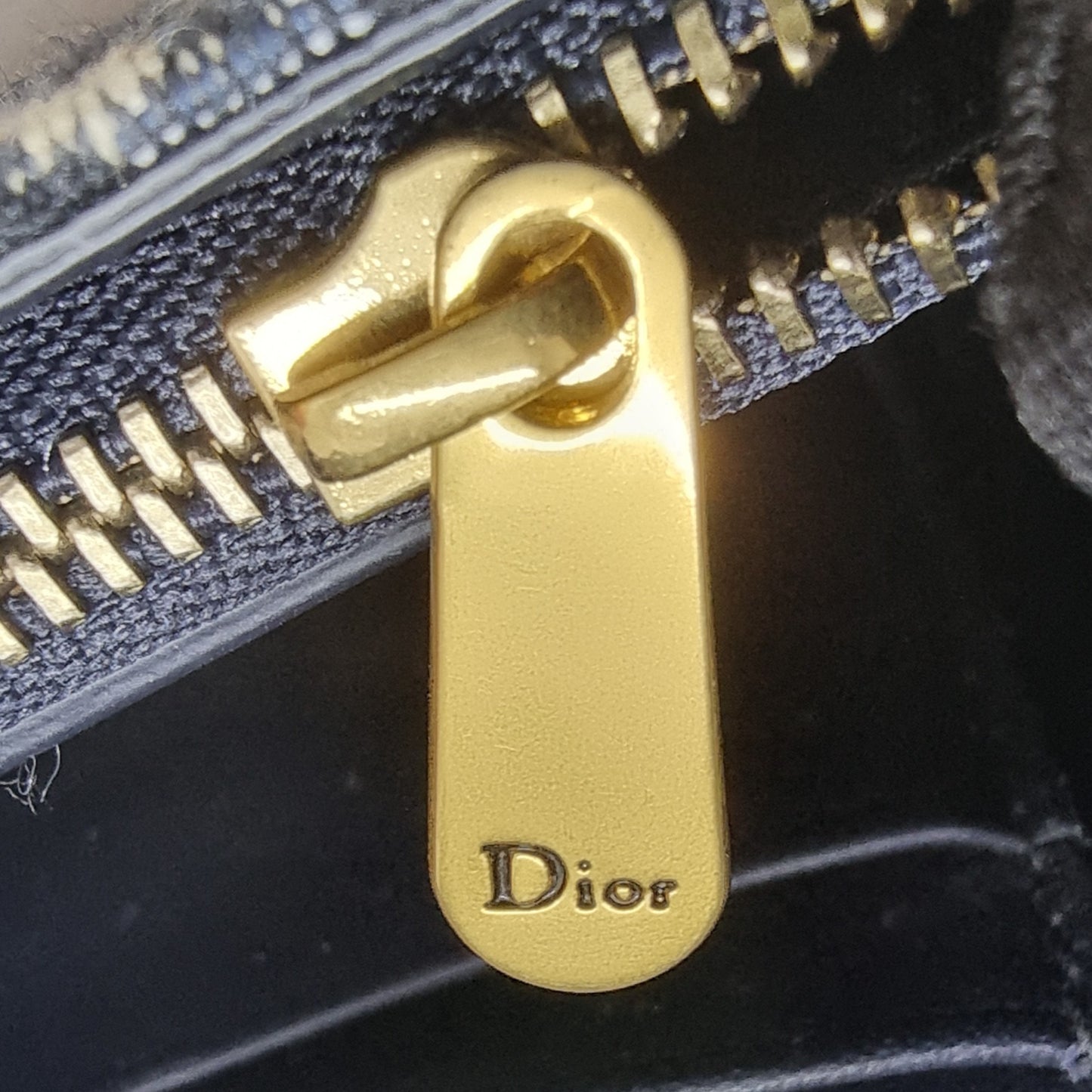 Christian Dior Saddle Oblique Canvas Belt Bag Ghw (Blue)