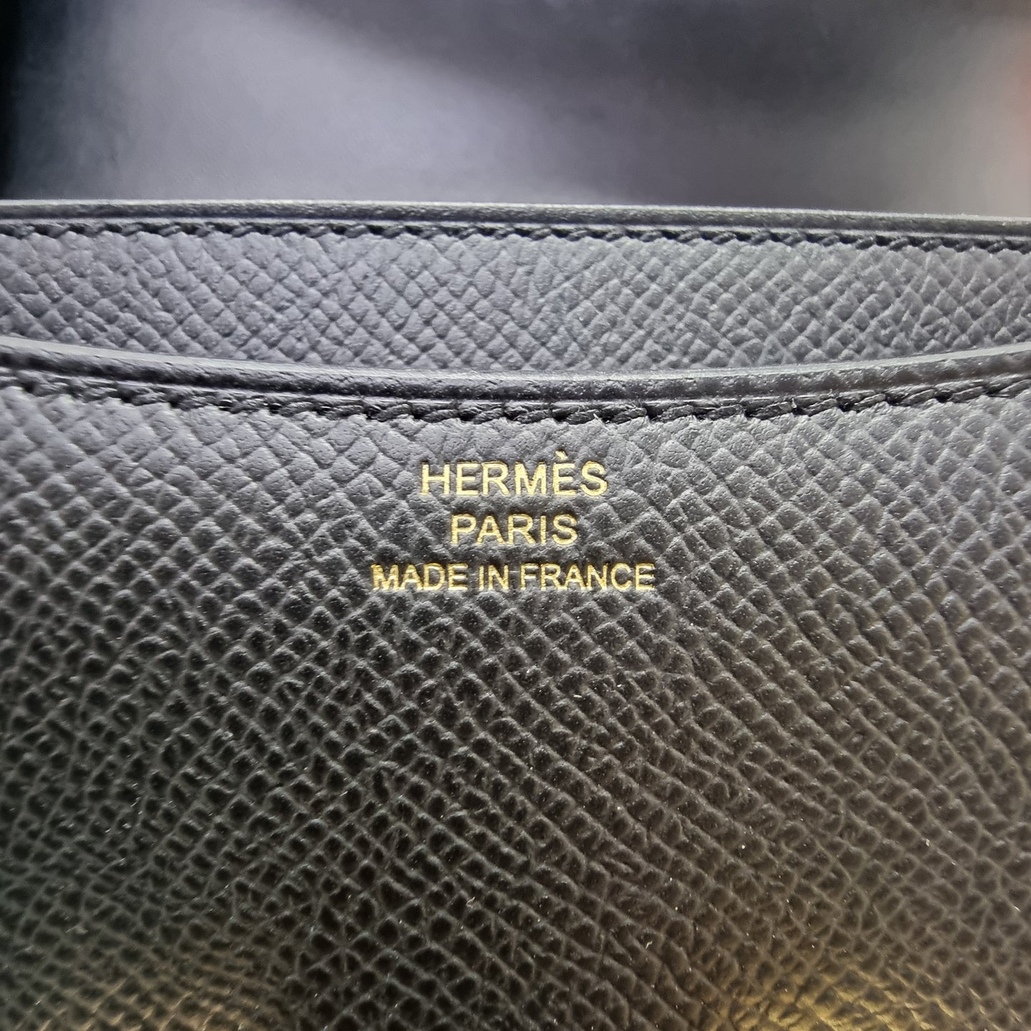 Hermes Constance 18 Epsom Leather Ghw (Black)