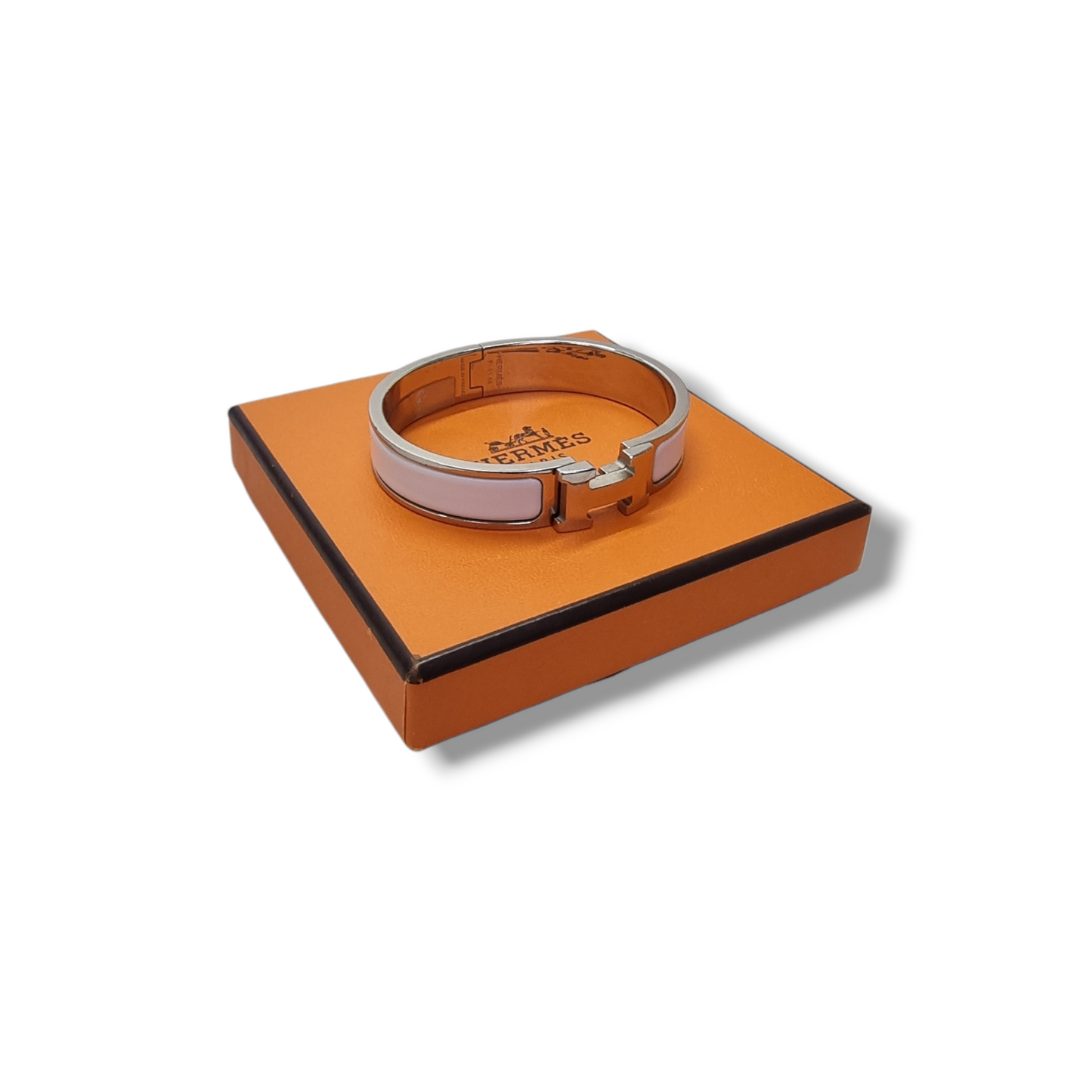 Hermes Clic Clac H Bracelet PM Phw  (Blanc)