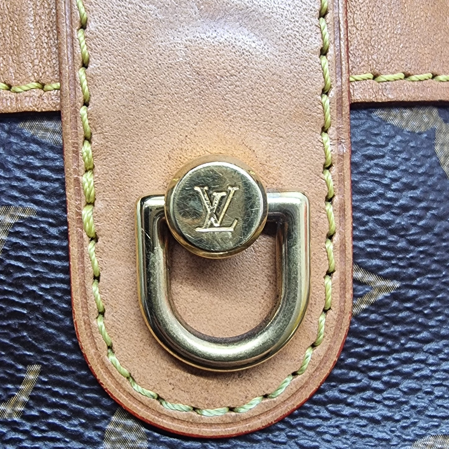 Louis Vuitton Duffle Bucket Bag Monogram Ghw