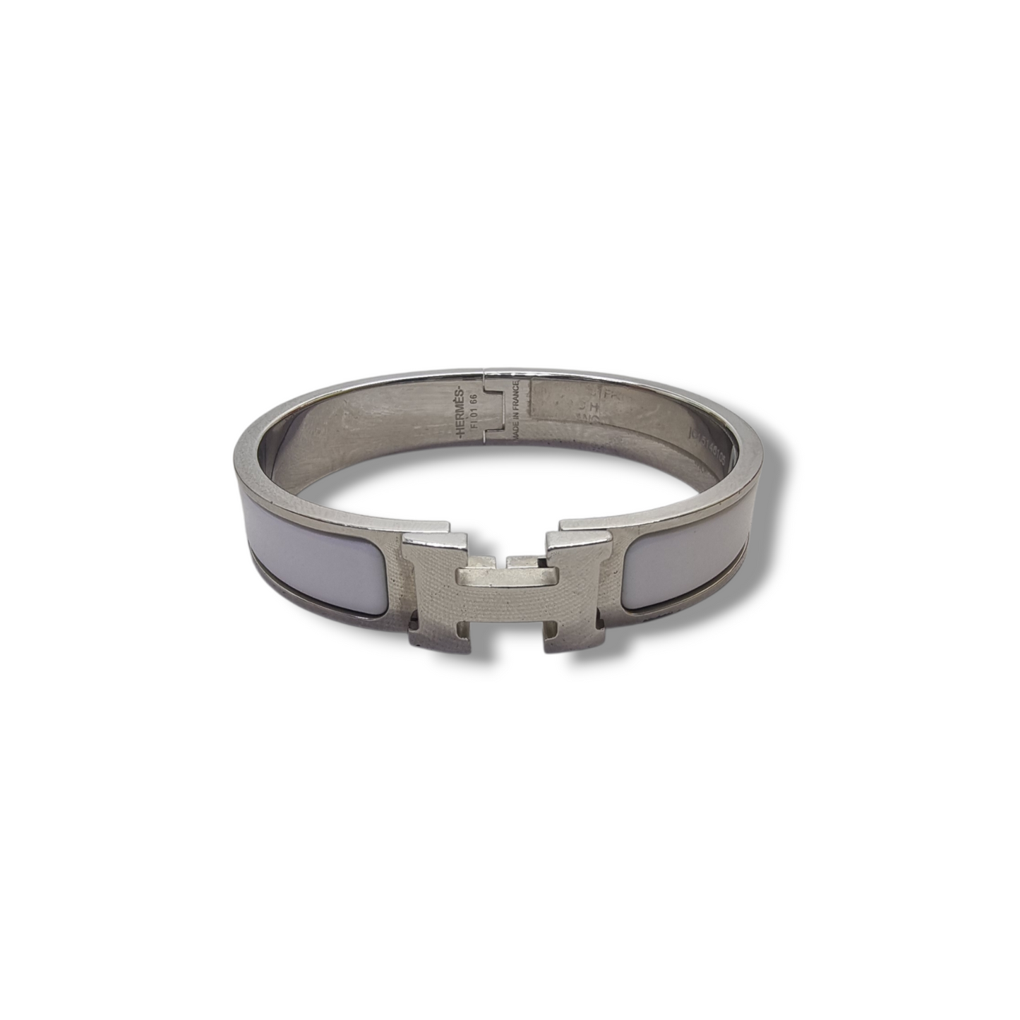 Hermes Clic Clac H Bracelet PM Phw  (Blanc)