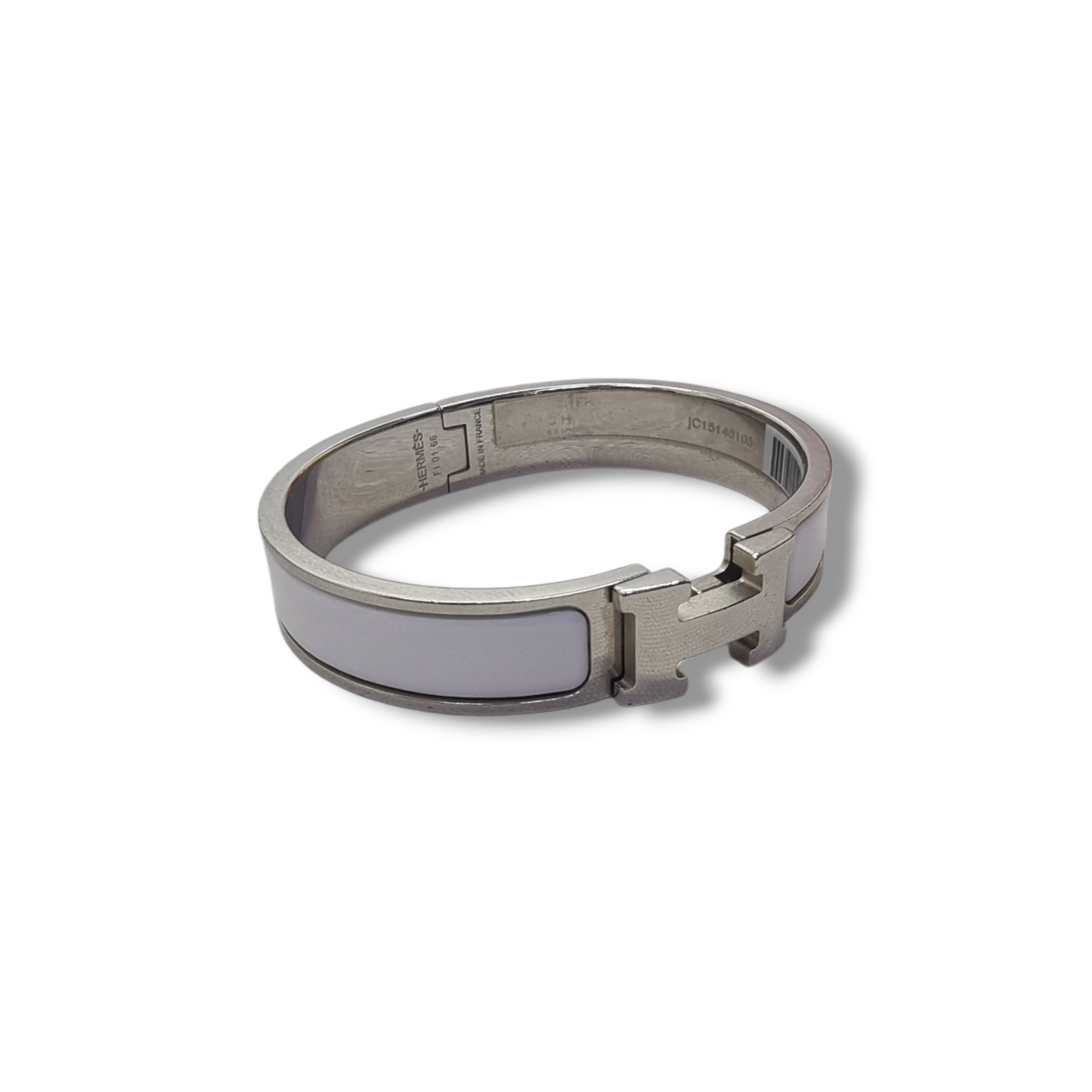 Hermes Clic Clac H Bracelet PM Phw  (Blanc)