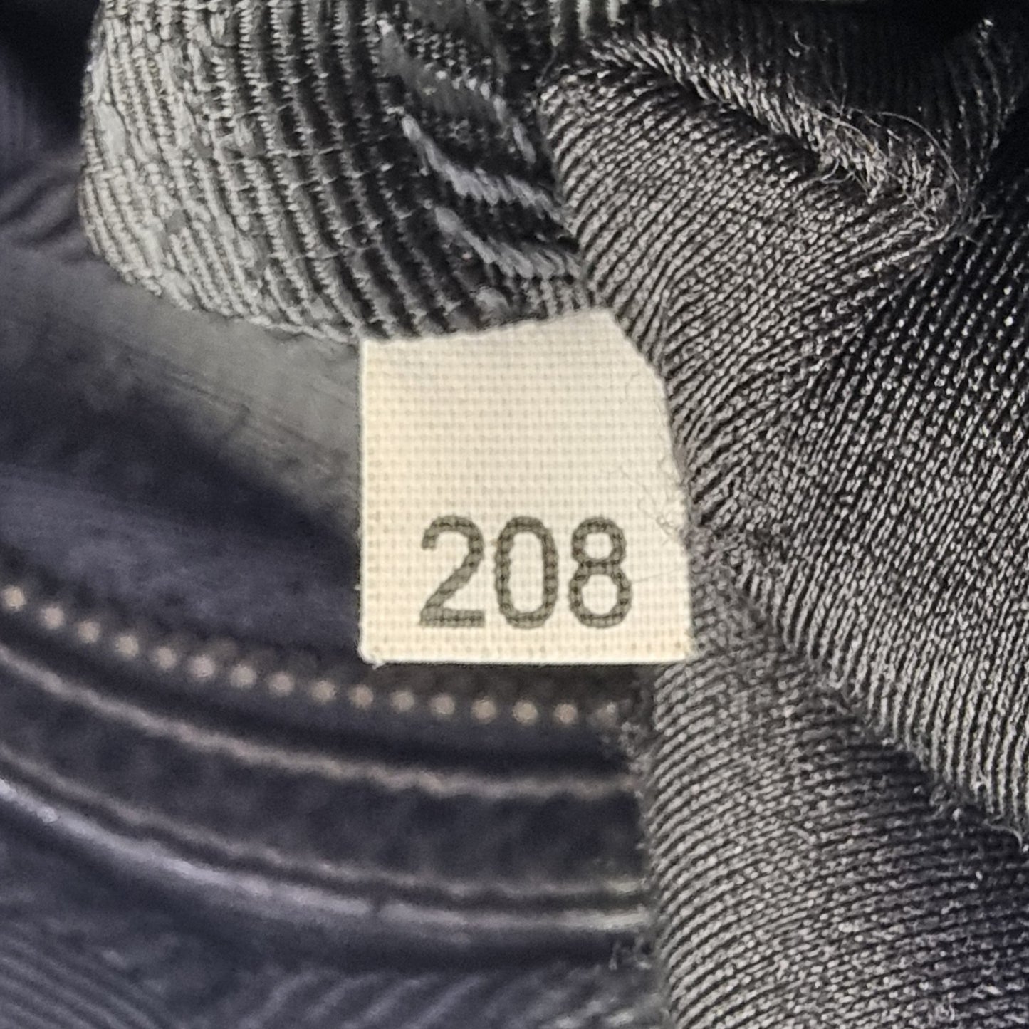 Prada BN2032 Nylon Leather Trim Tote Bag Ghw (Black)